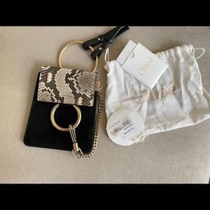 chloe mini faye bracelet bag